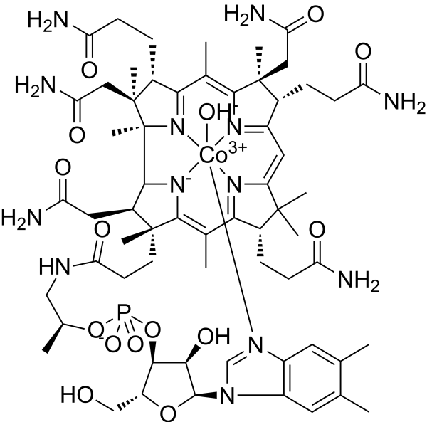 Hydroxocobalamin (Vitamin B12a) 13422-51-0